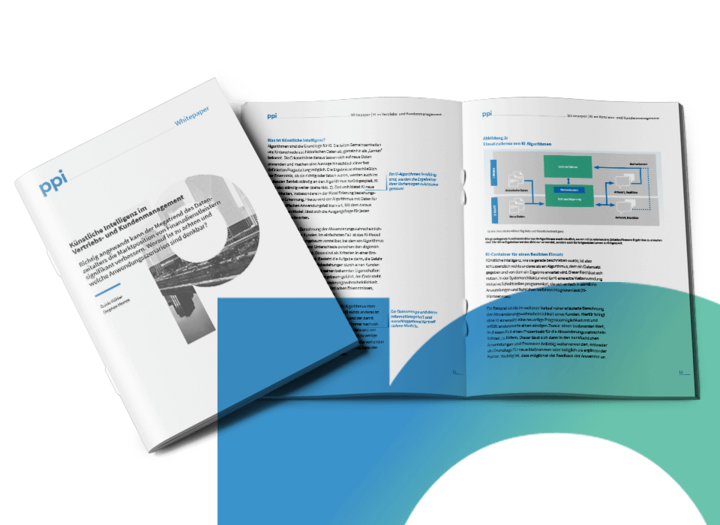Titelseite des Whitepapers „Künstliche Intelligenz im Vertriebs- und Kundenmanagement“
