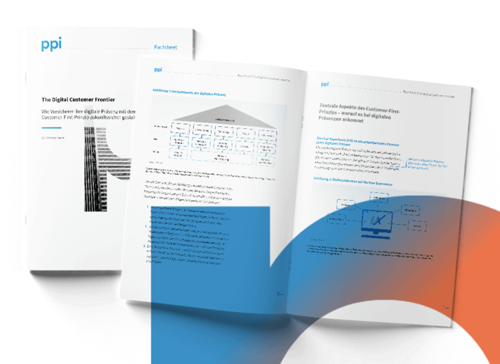 Titelseite des Factsheet "The Digital Customer Frontier"