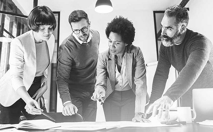 Kreditrisikomanagement Symbolbild